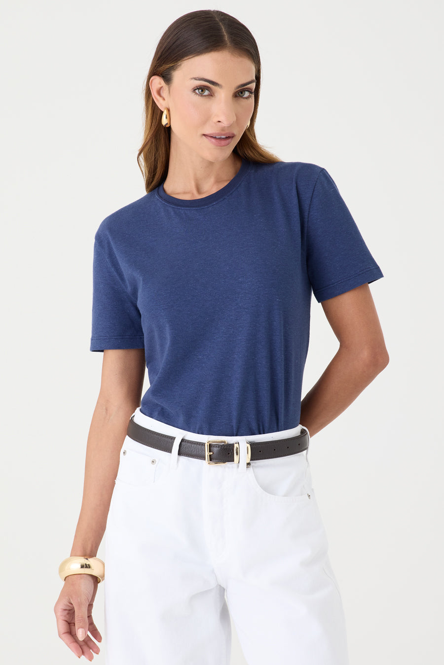 T-shirt Gola Redonda – Marinho