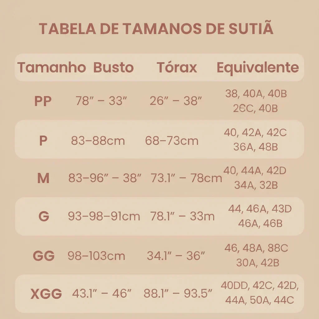 Sutiã Push-Up com Bojo Gel
